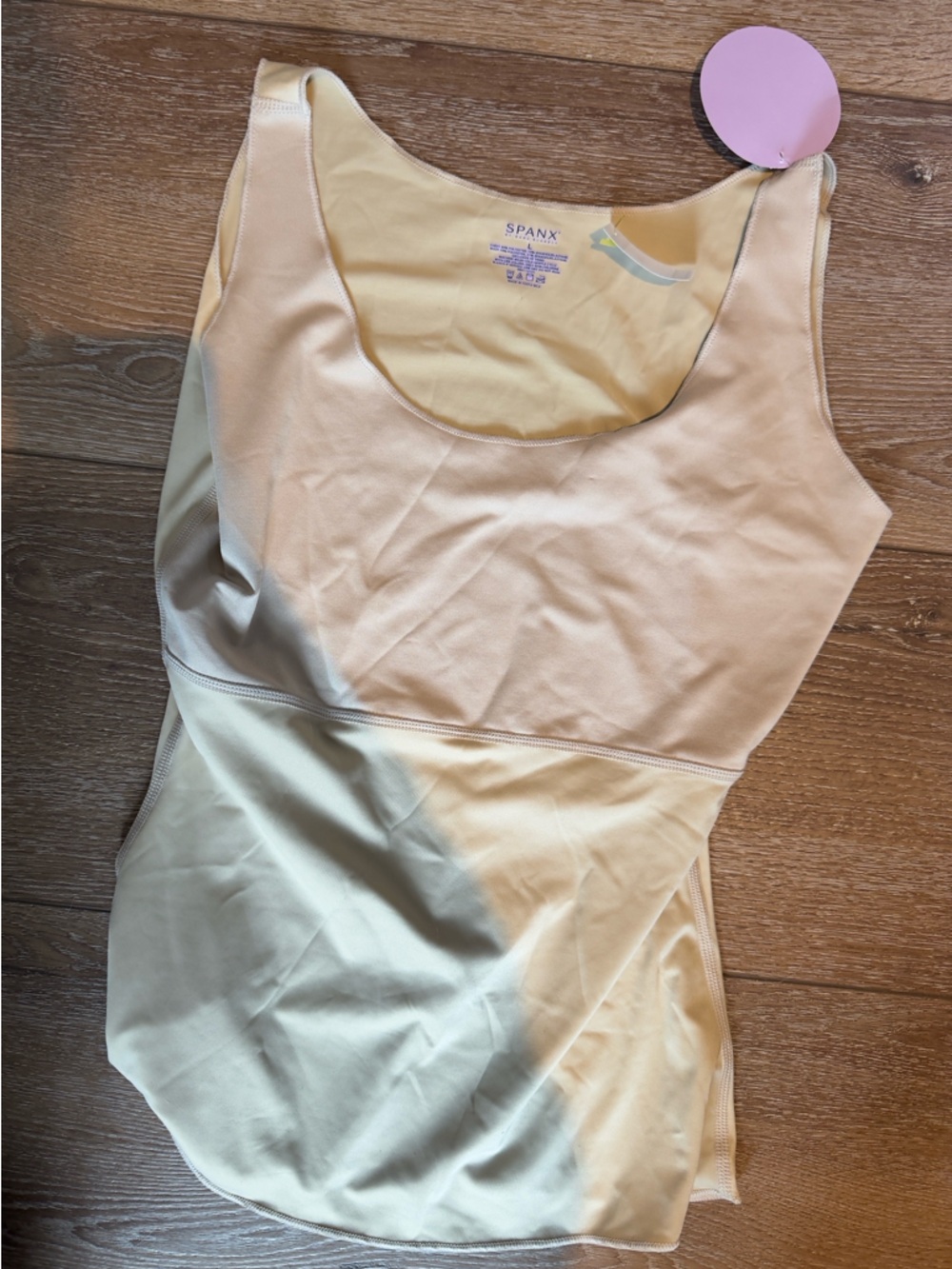 Spanx invisible shaping tank NWOT Large - Picture 5 of 5